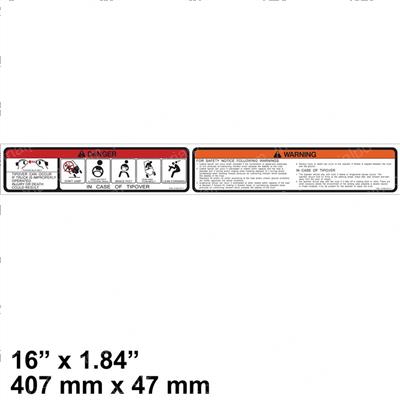 Picture of Decal - Warning