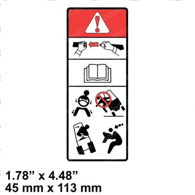 Picture of Decal - Danger