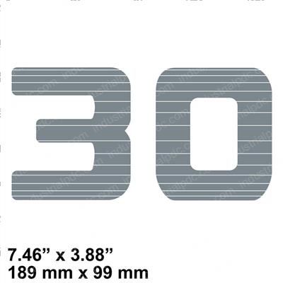 Picture of Plate - Capacity Indi