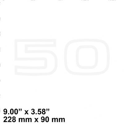 Picture of Label - Capacity 50