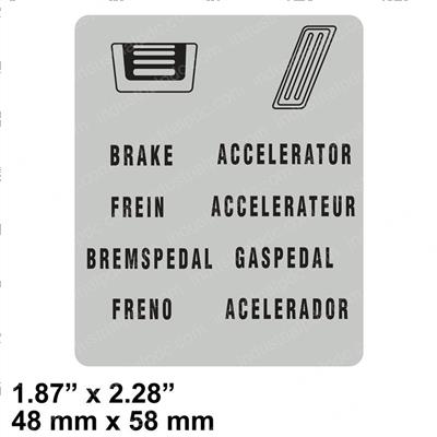 Picture of Label Pedal