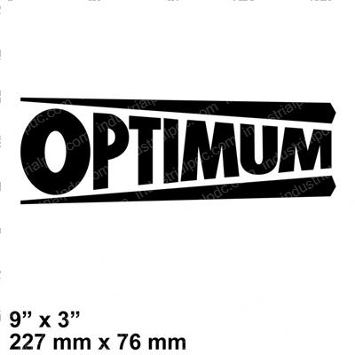 Picture of Decal Optimum