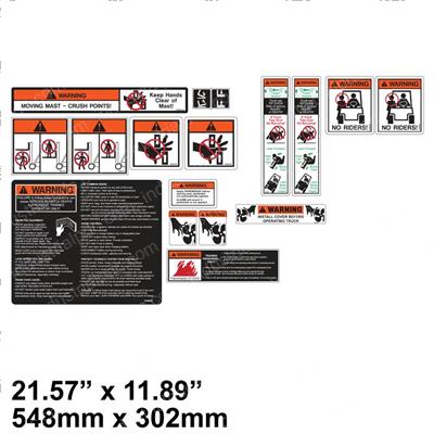 Picture of Decal Kit - Repair Service