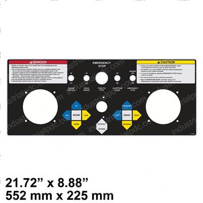 Picture of Decal - Upper Control Box