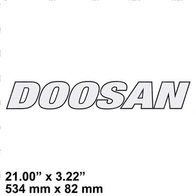Picture of Decal - Doosan Logo