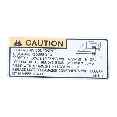 Picture of Film-Lp Tank Locator