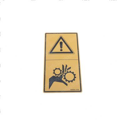 Picture of Warning Sign,rotating,parts