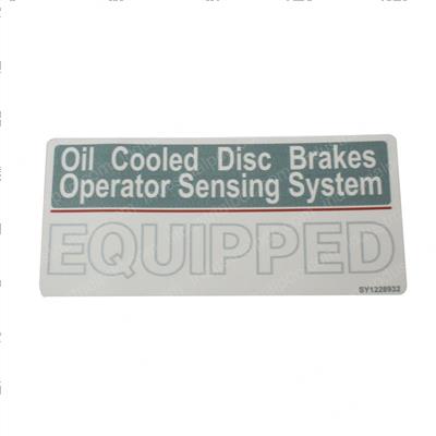 Picture of Decal - Oil Cooled Brakes