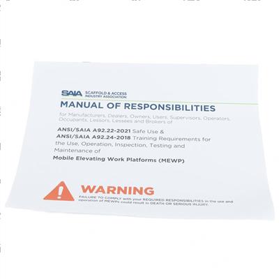Picture of Ansi Manual A92.2-2021 Vh/Trlr