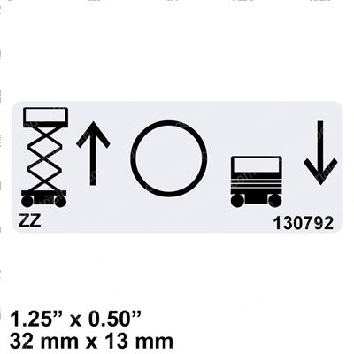 Picture of Decal - Lift/Off/Up/Down