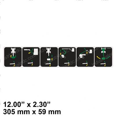 Picture of Decal - Control Levers