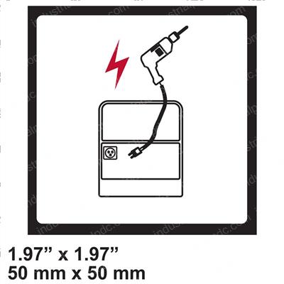 Picture of Decal - Electrical Plug Option