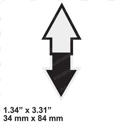Picture of Decal - Arrow Up Down