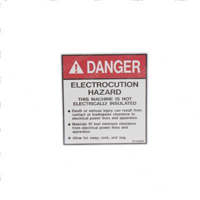 Picture of Decal - Elect. Hazard