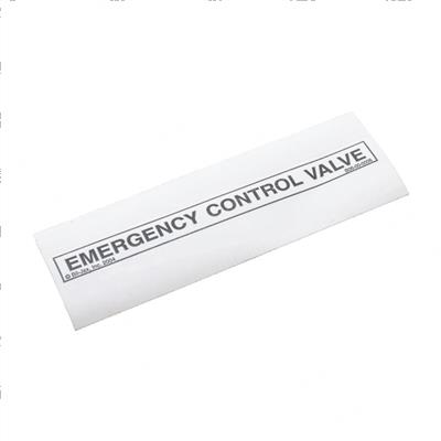 Picture of Decal-Emergency Contl Valve