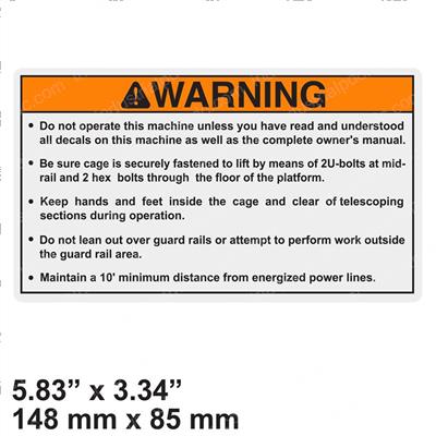 Picture of Decal - Warning Tomcat