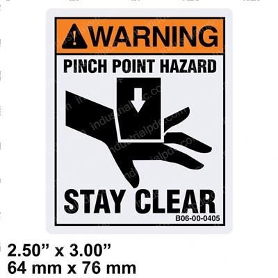 Picture of Decal - Hand Pinch