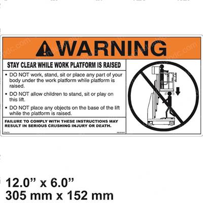 Picture of Decal-Warn-Stay Clear