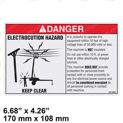Picture of Decal - Elecrocution Hazard