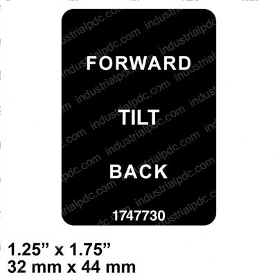 Picture of Decal - Tilt Indicator