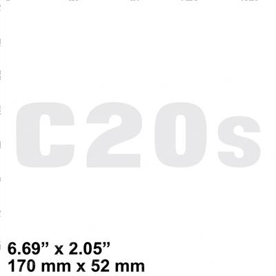 Picture of Decal - Model C20s