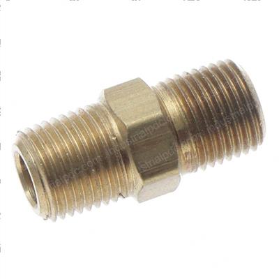 Picture of Brass Hex Nip Fitting 1/8inch