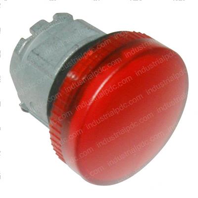 Picture of Head-Pilot Light Red Metal