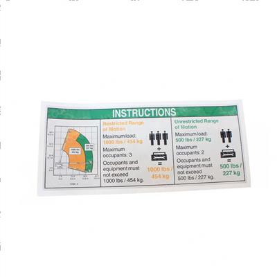 Picture of Decal-Inst Plat Cap 60x