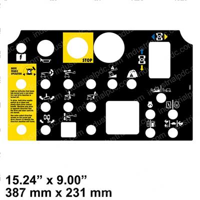 Picture of Decal - Control Panel