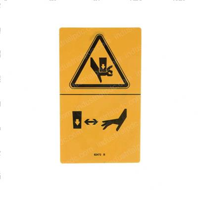 Picture of Decal - Warning Crushing Hazard