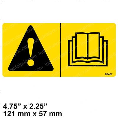 Picture of Decal - Read Inst. Manual