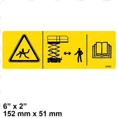 Picture of Decal - Crush Hazard