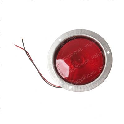 Picture of Light - 4 in Round - Red