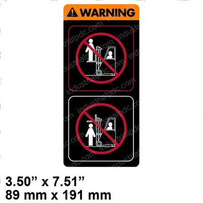 Picture of Decal-Warnin