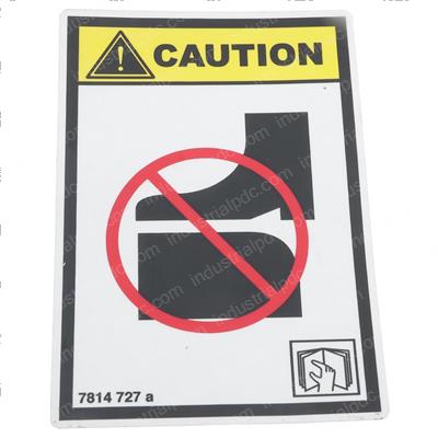 Picture of Hl-Decal-Caution Do Not Stand