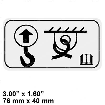 Picture of Decal - Lift Point/ Tie Down