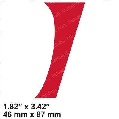 Picture of Decal - Red Stripe