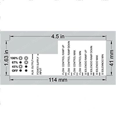 Picture of Decal Cont Card (flow Cont)