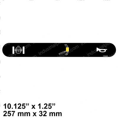 Picture of Decal - Horn and Positrack