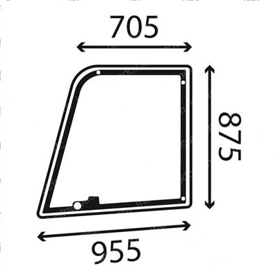 Picture of Glass, Upper Door