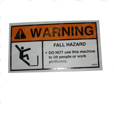 Picture of Decal/Danger-Personnel Li
