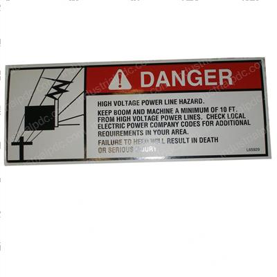 Picture of Decal/Danger-Power Lines