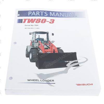 Picture of Tw80 Series 3 Parts Manual