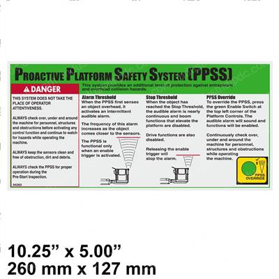 Picture of Decal - Ppss Instructions