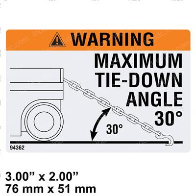 Picture of Decal - 1330se Tie Down