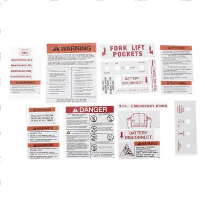 Picture of Decal Kit - Hte Electwarninfo
