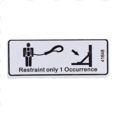 Picture of Decal - Lanyard Anchorage