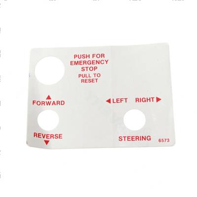 Picture of Decal - Control Box Wout Brake