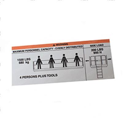 Picture of Decal - Personnel Capacity