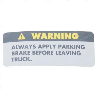 Picture of Decal-Brake